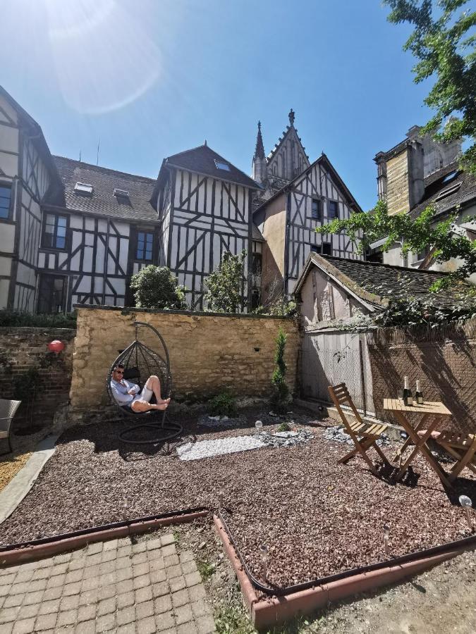 Les Cieux De La Cathedrale - Calme - Jardin - Wifi Apartamento Troyes Exterior foto