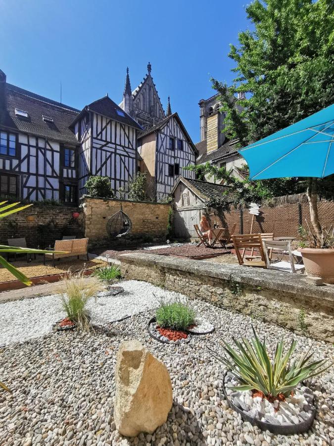 Les Cieux De La Cathedrale - Calme - Jardin - Wifi Apartamento Troyes Exterior foto