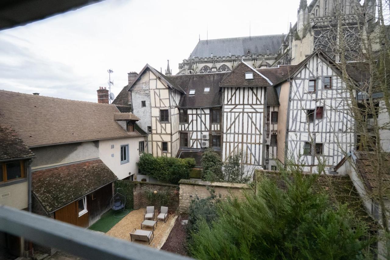 Les Cieux De La Cathedrale - Calme - Jardin - Wifi Apartamento Troyes Exterior foto